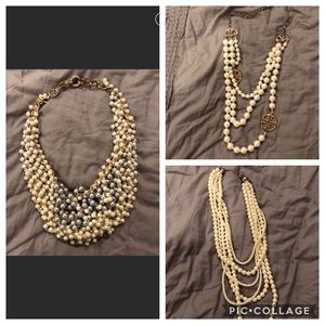 3 pearls Necklace